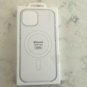 Brand new never opened iPhone 15 clear case